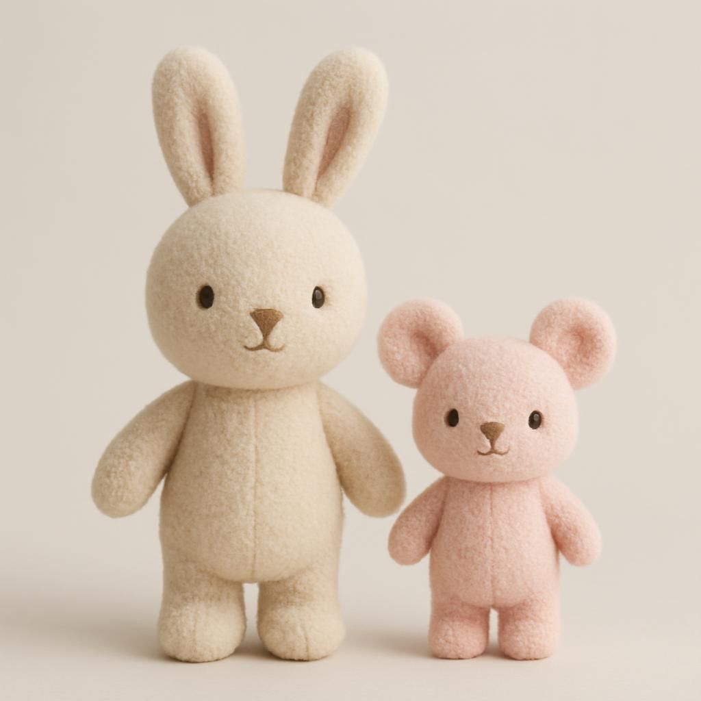 Bing and Flop Plush Toys