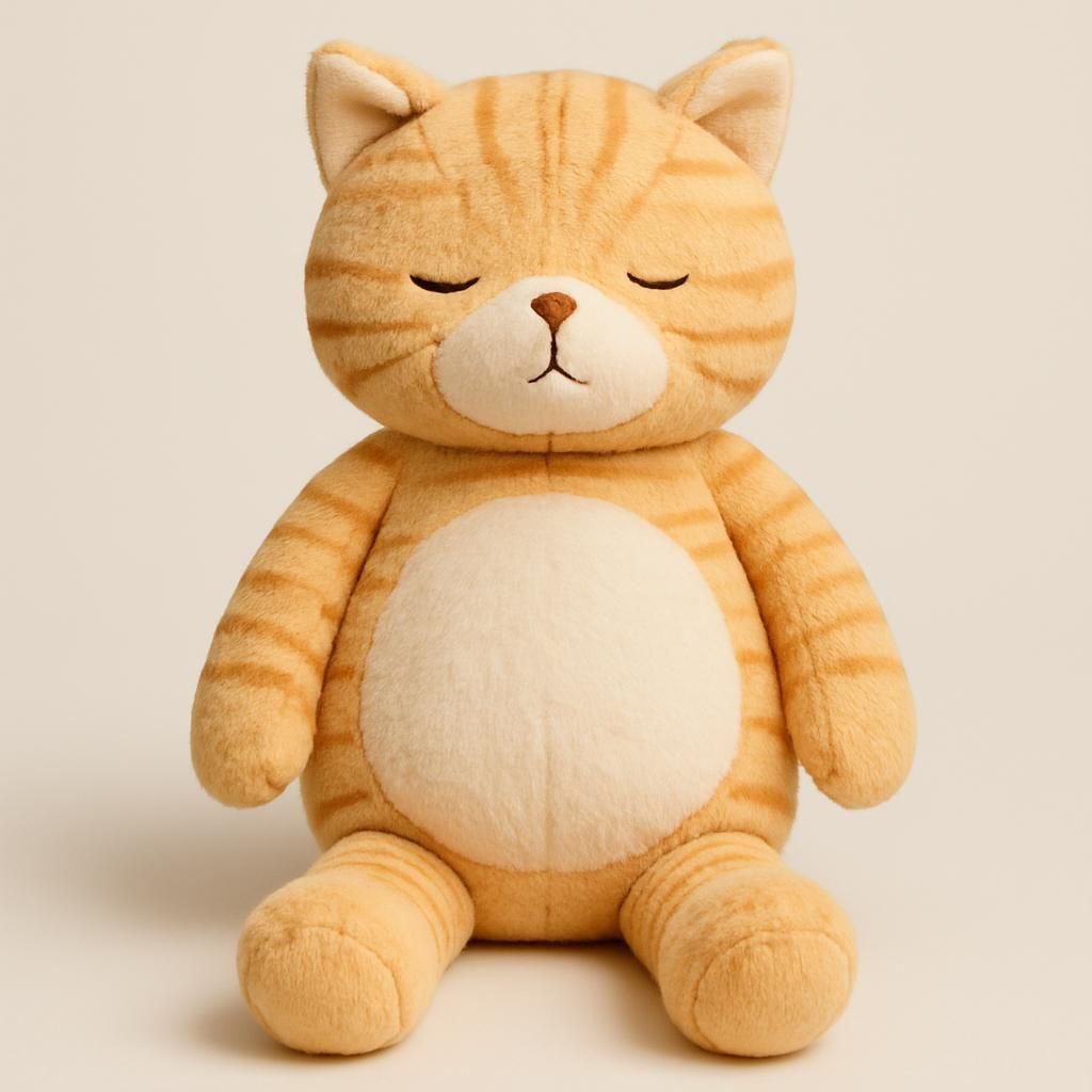 Söt Garfield Plyschkatt Leksak 45cm