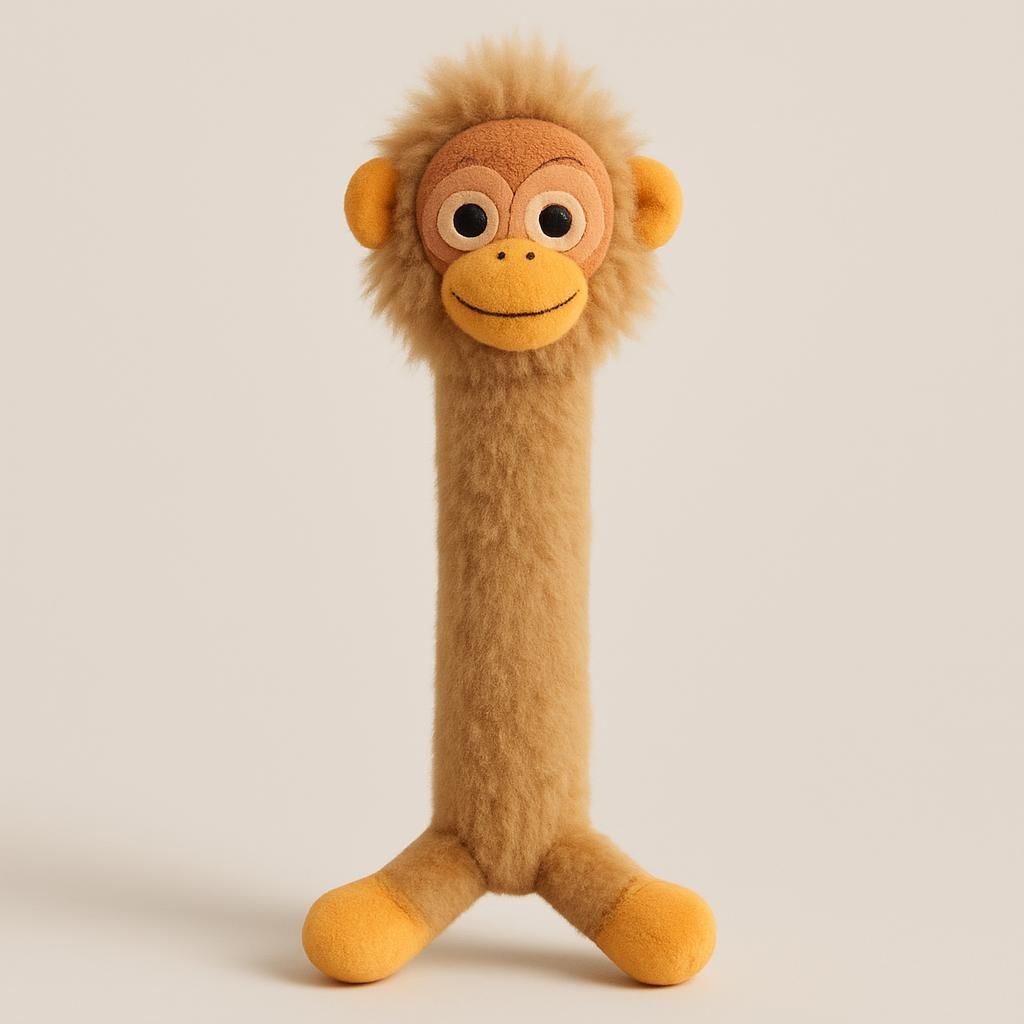 Italiensk Plysch Träpinne Banana Orangutan