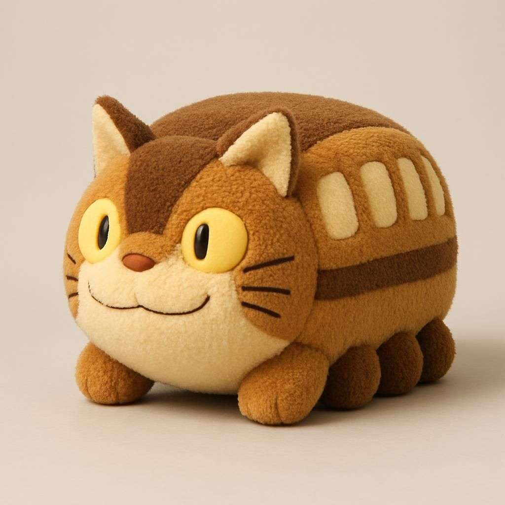 Studio Ghibli Totoro Kattbuss Plysch