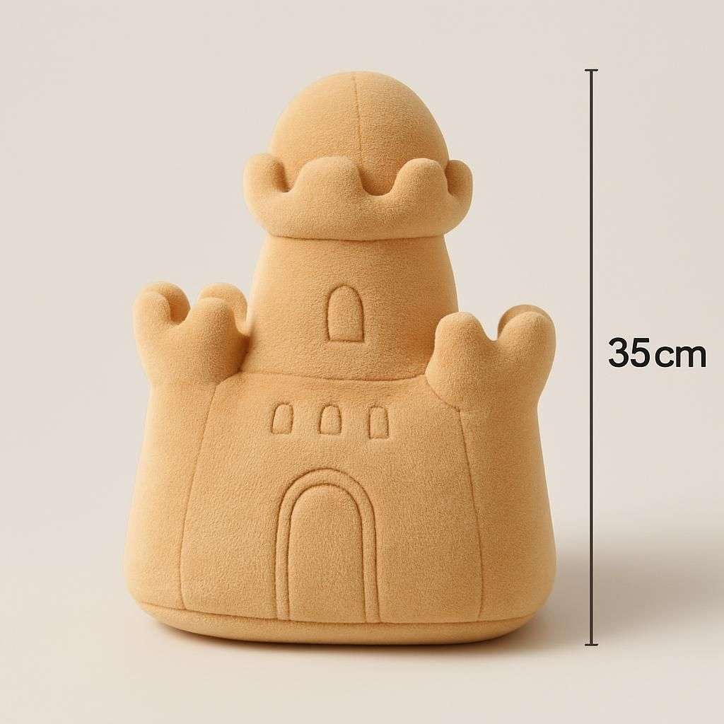 JELLYCAT Sandcastle Plysch Gosedjur 35cm