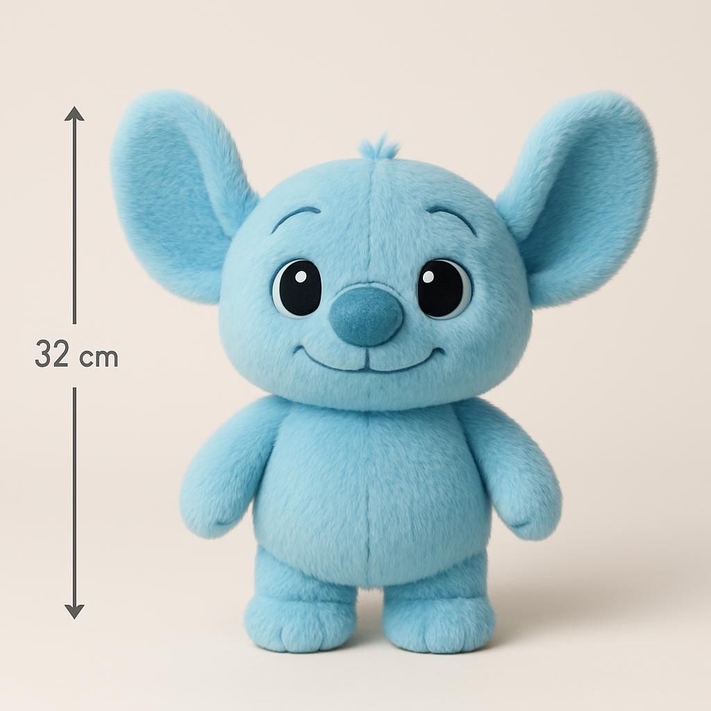 Född Vacker Plysch Stitch Docka