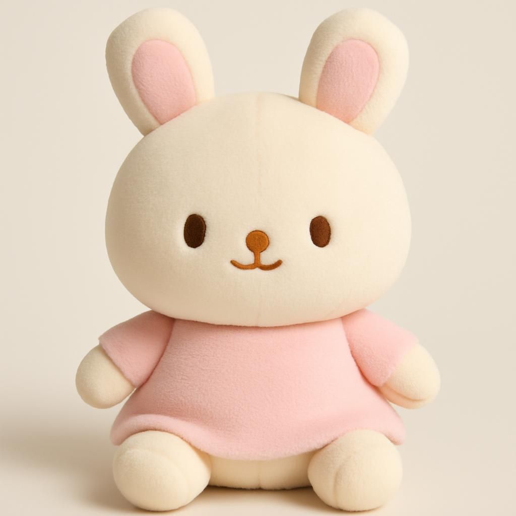 Squishmallows Sanrio Rosa Klänning Gosedjur