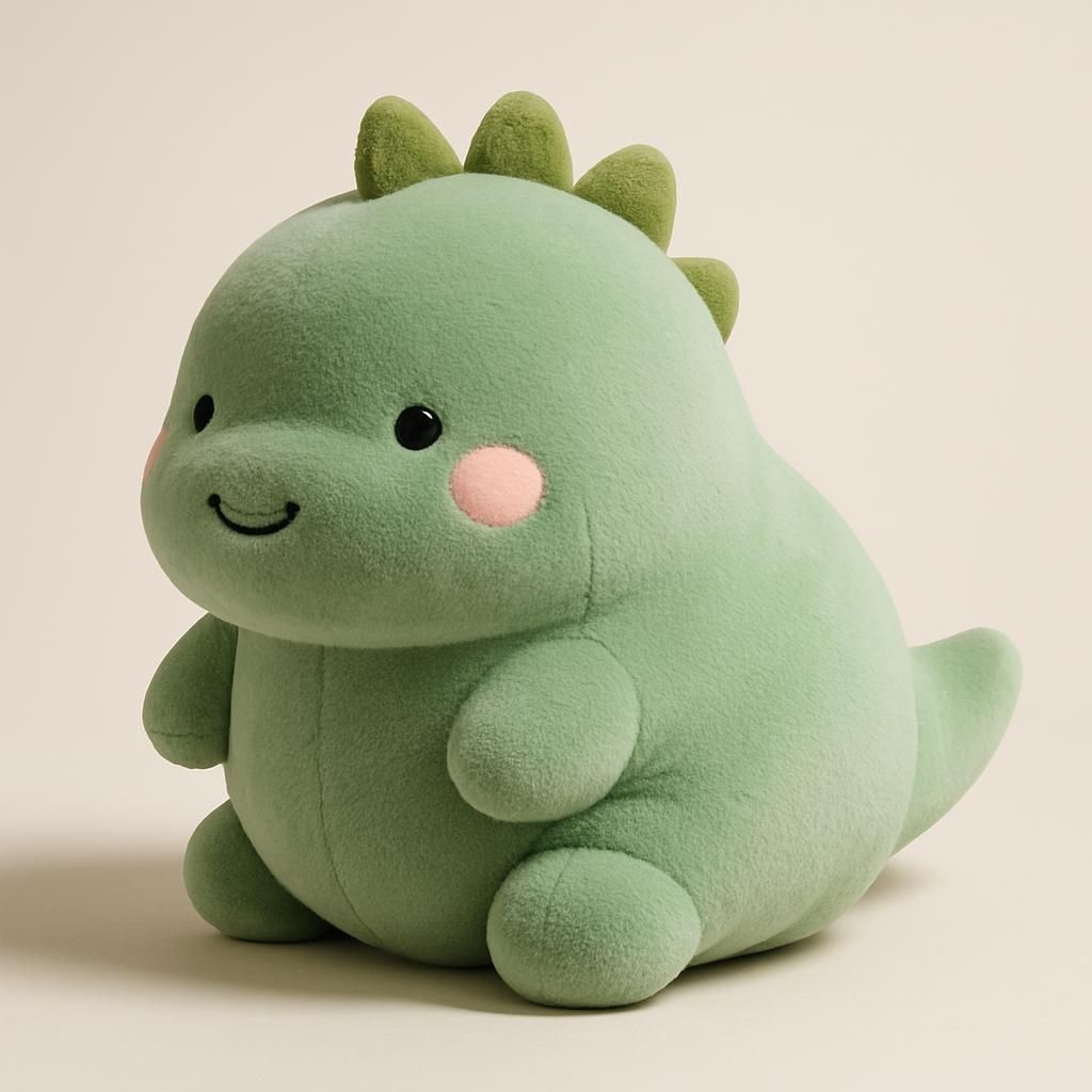 Plysch Squishmallow Dinosaurie Leksak Grön