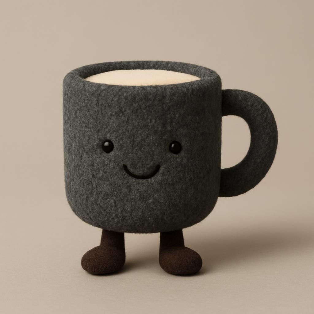 Jellycat Kaffekopp Plysch Gosedjur Present