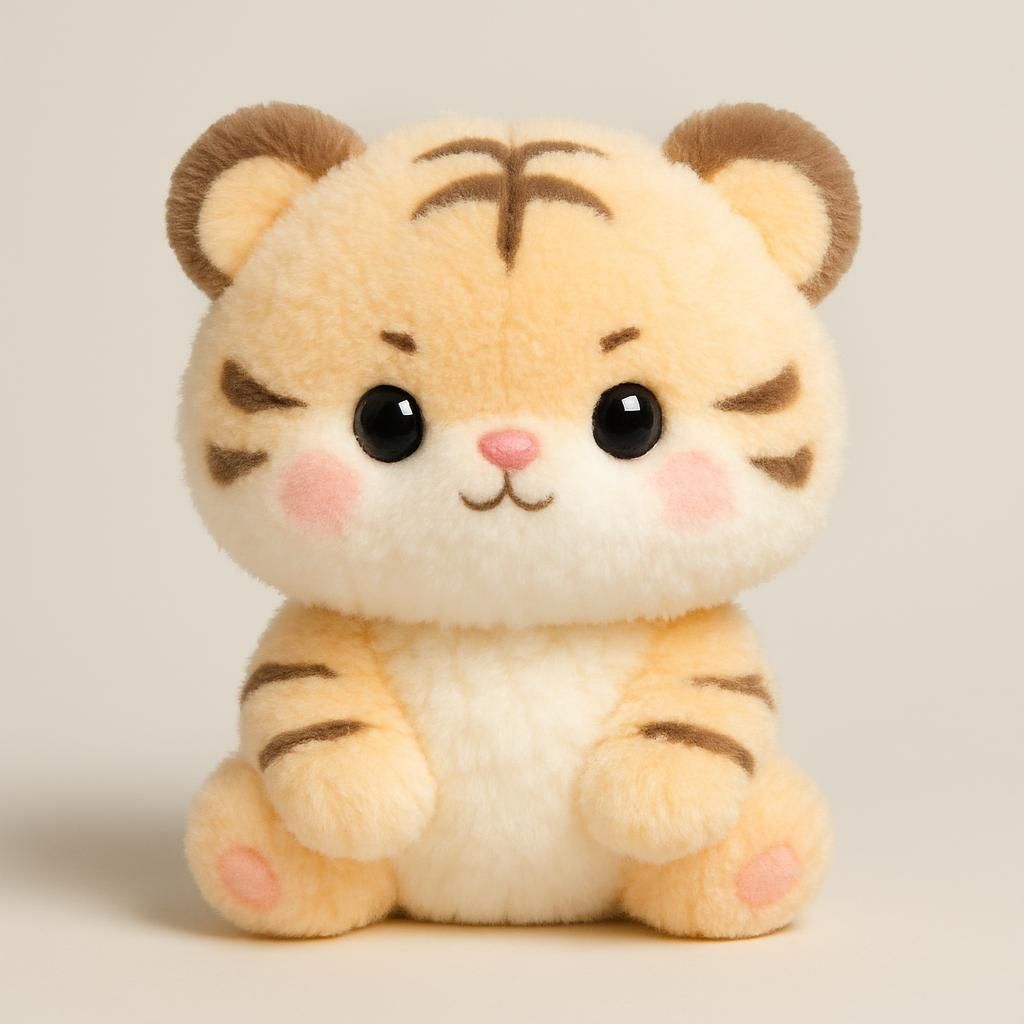 K-pop Docka Plyschleksak Liten Tiger