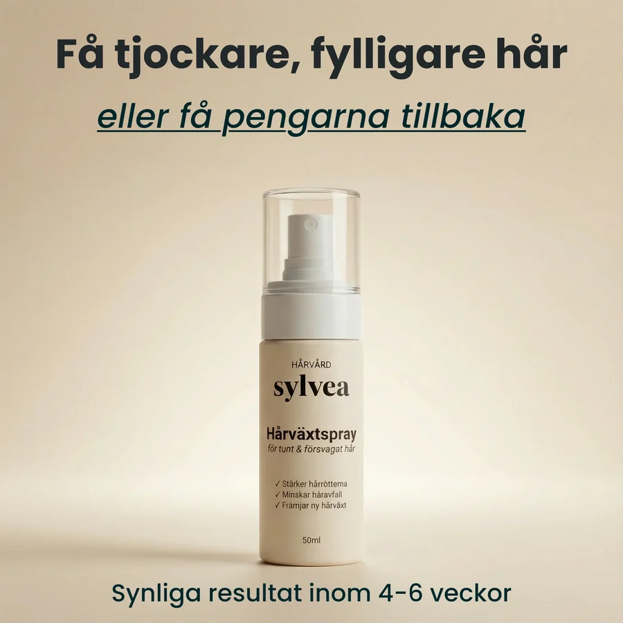 Professionell hårväxtspray för starkare hårväxt