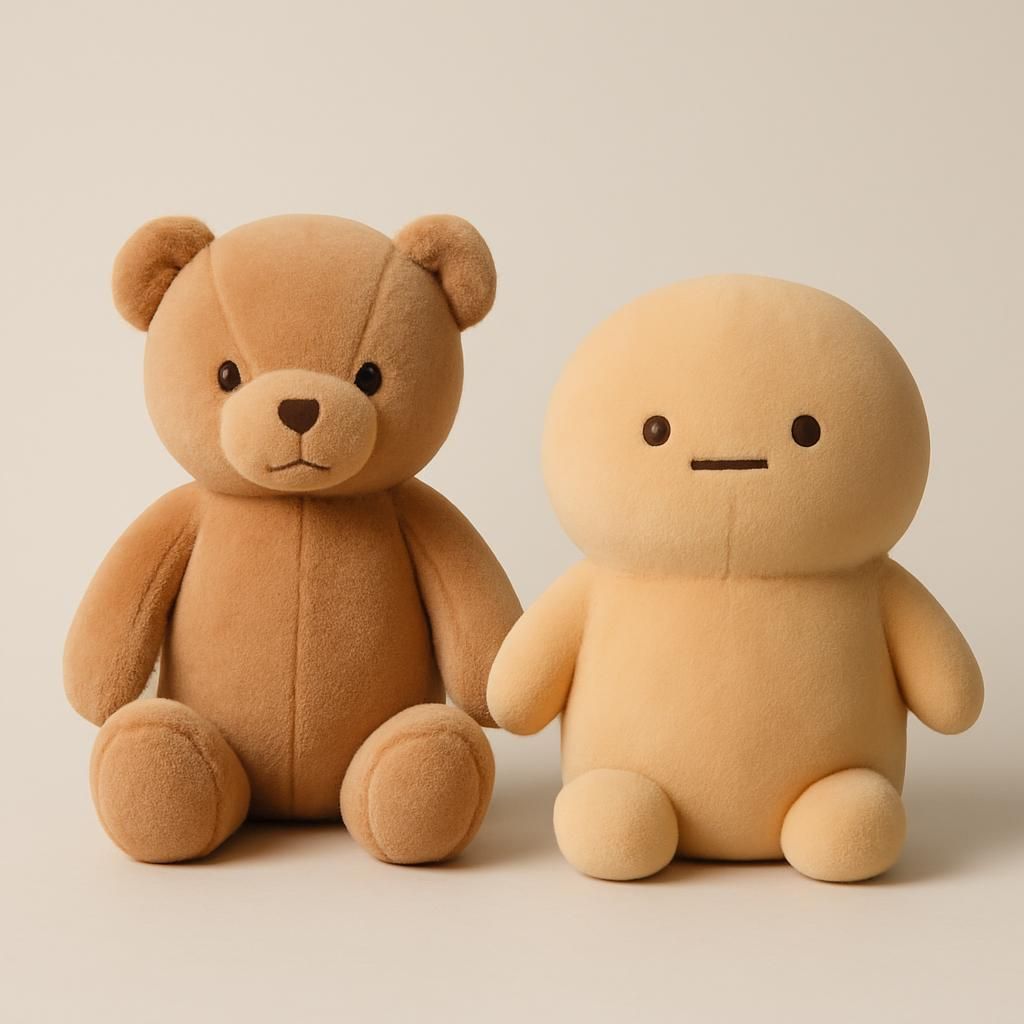 Mr. Bean och Mr. Bear Plyschleksak