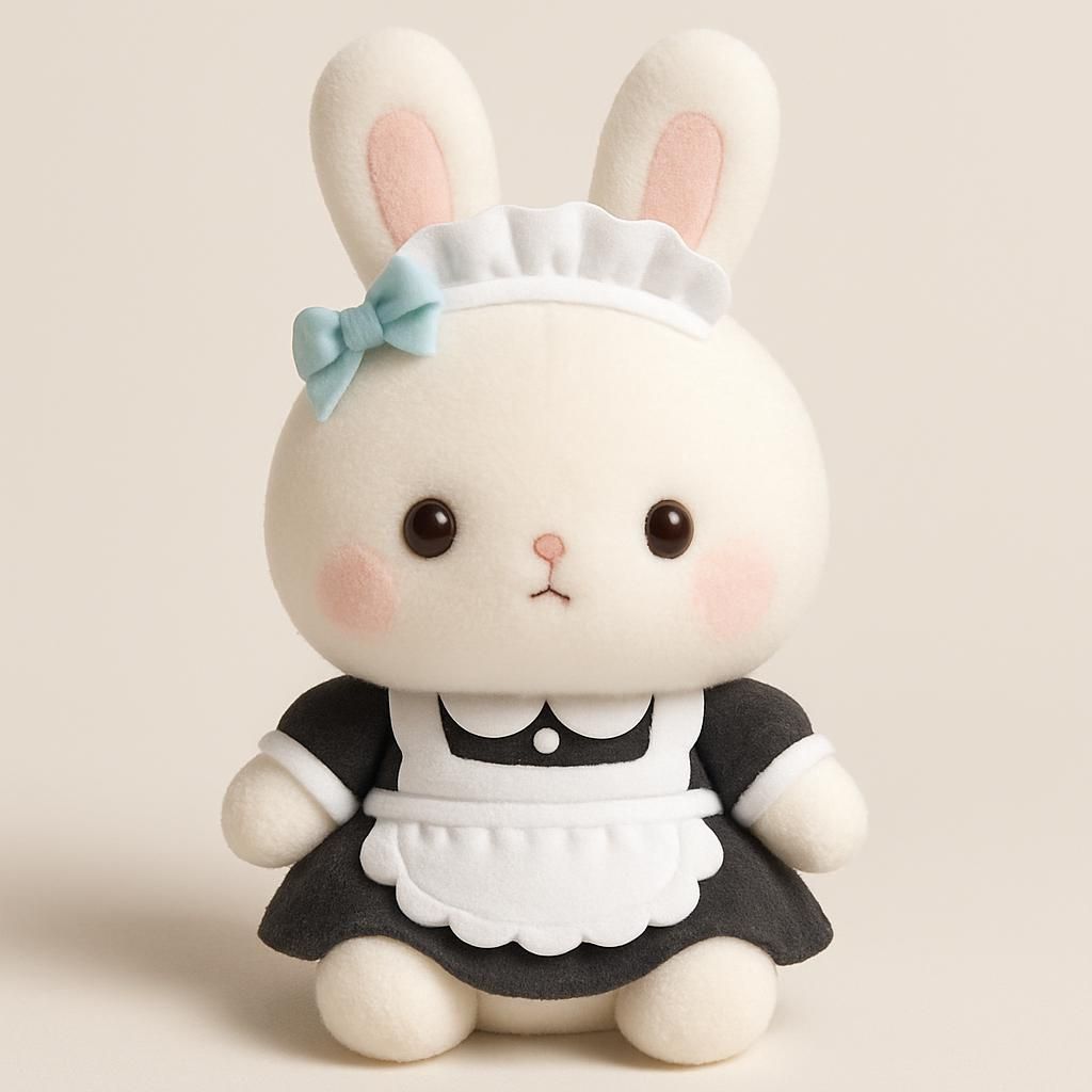 Ny Maid Jax Kanin Plyschdocka