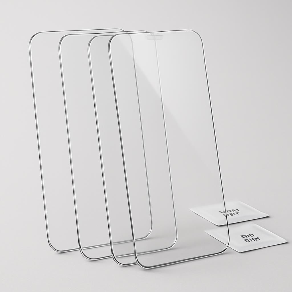 3-Pack iPhone 16 Härdat Glas Skärmskydd
