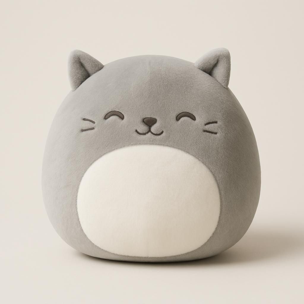 Söt Totoro Plysch Docka Kudde