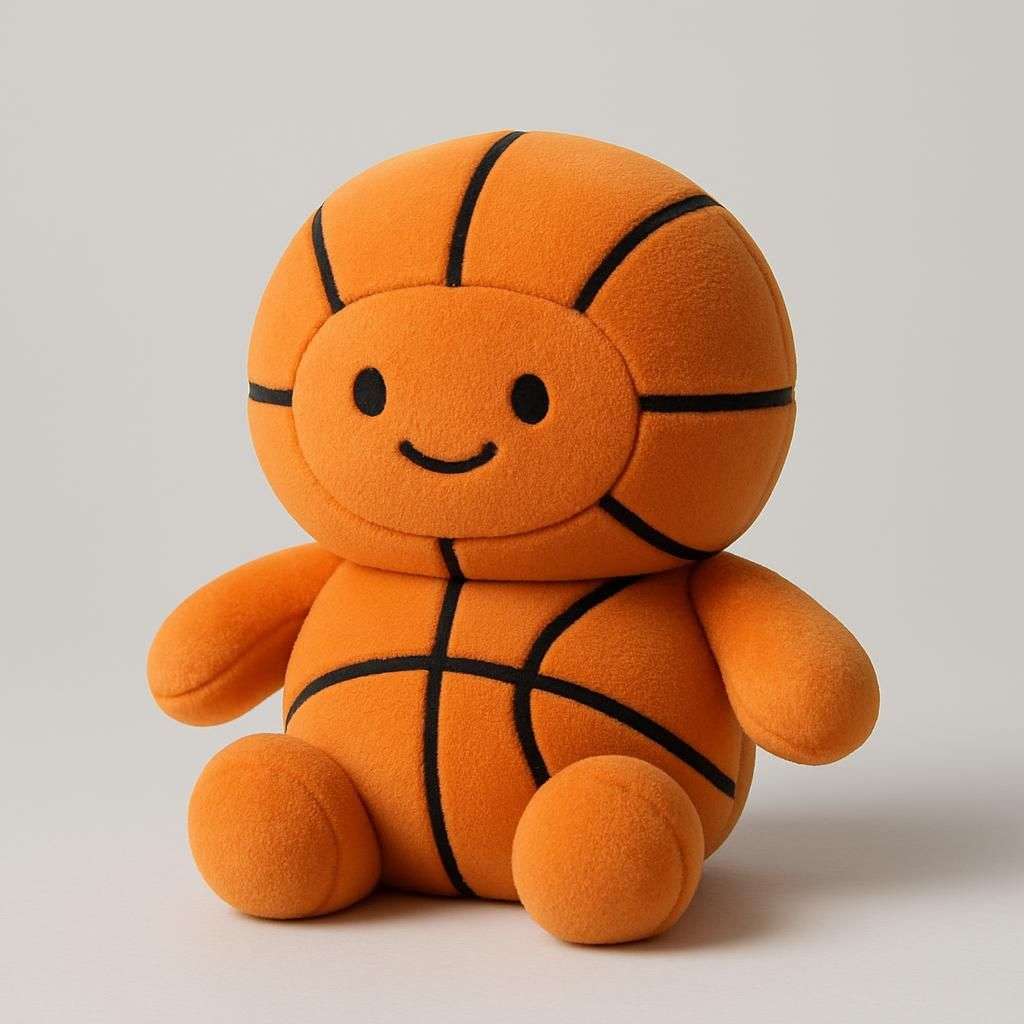 Basketboll Docka Plyschleksak För Barn