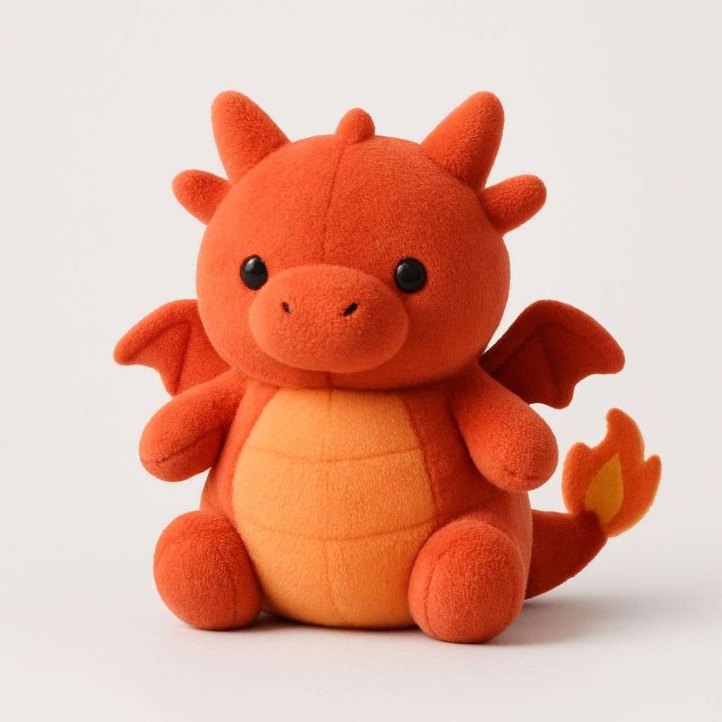 Mega Evolution Charizard Plyschleksak