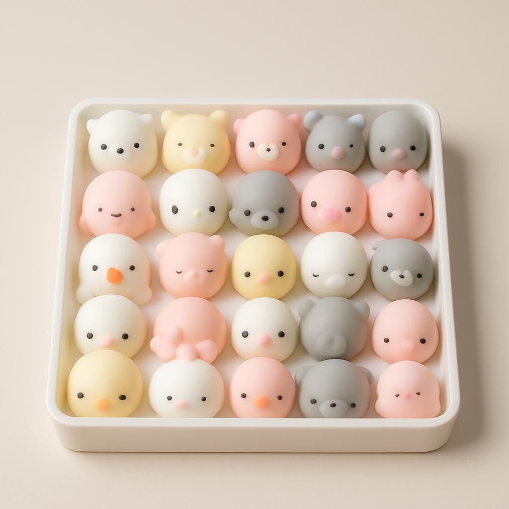 Mini Squishy Toys Set 24 Pack