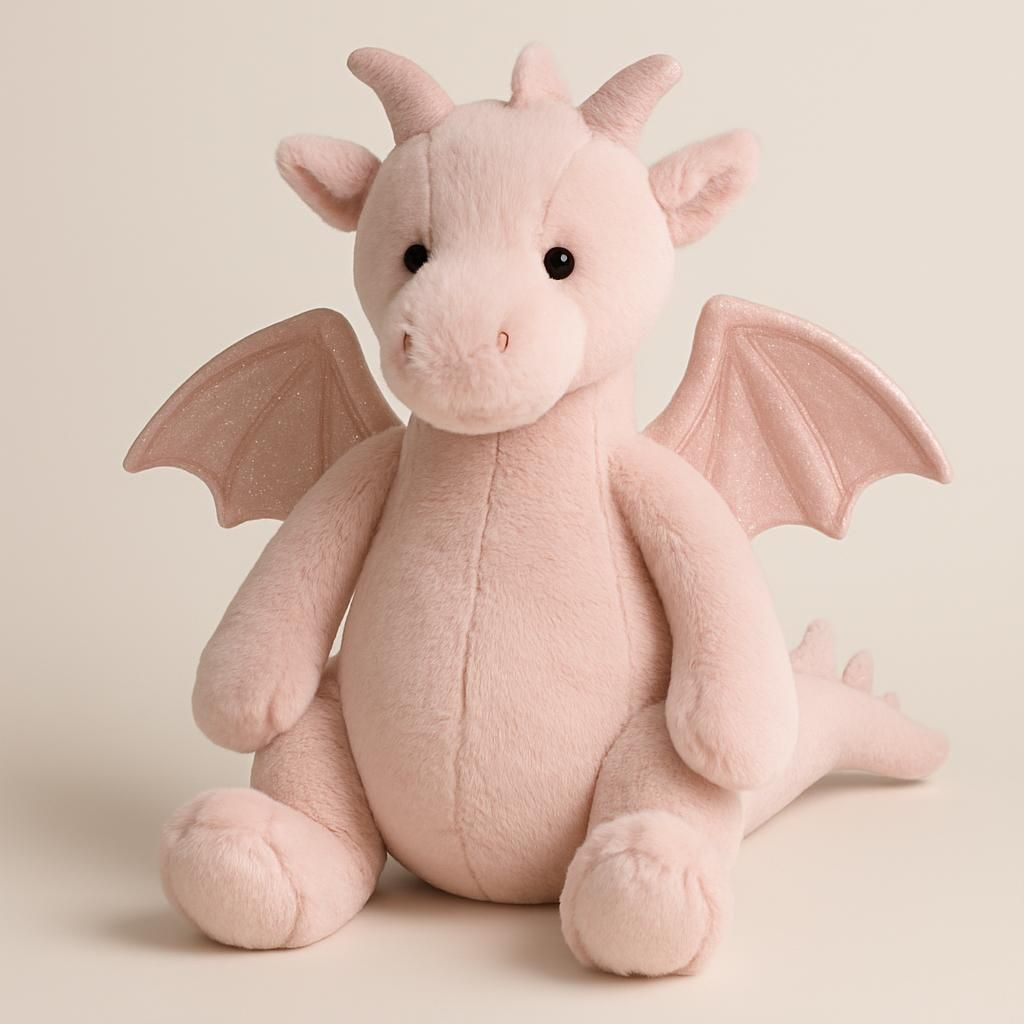 Jellycat Snödrake Mjukisdjur Enorm 66cm