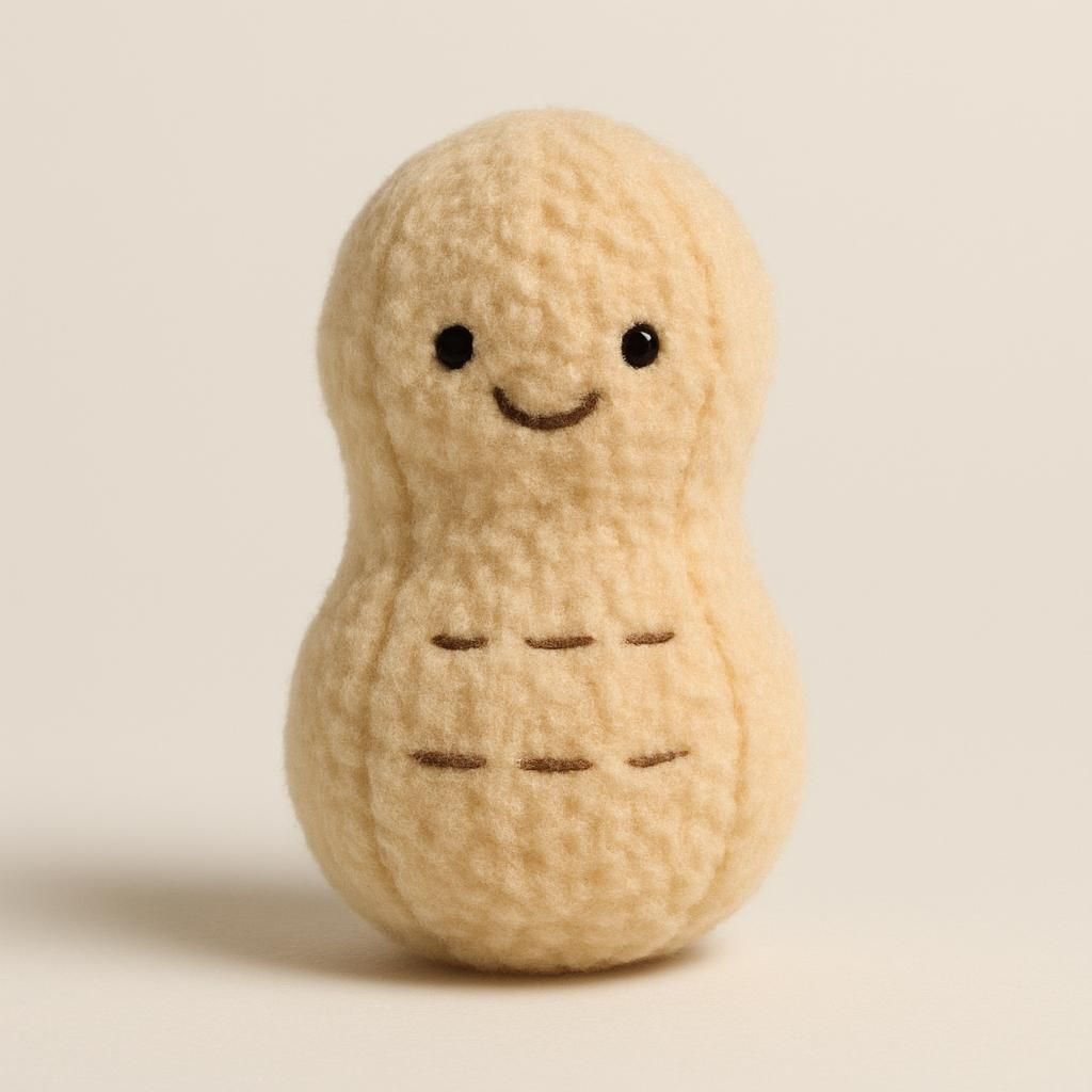 Jellycat Amuseables Jordnöt Mjukdjur 15cm