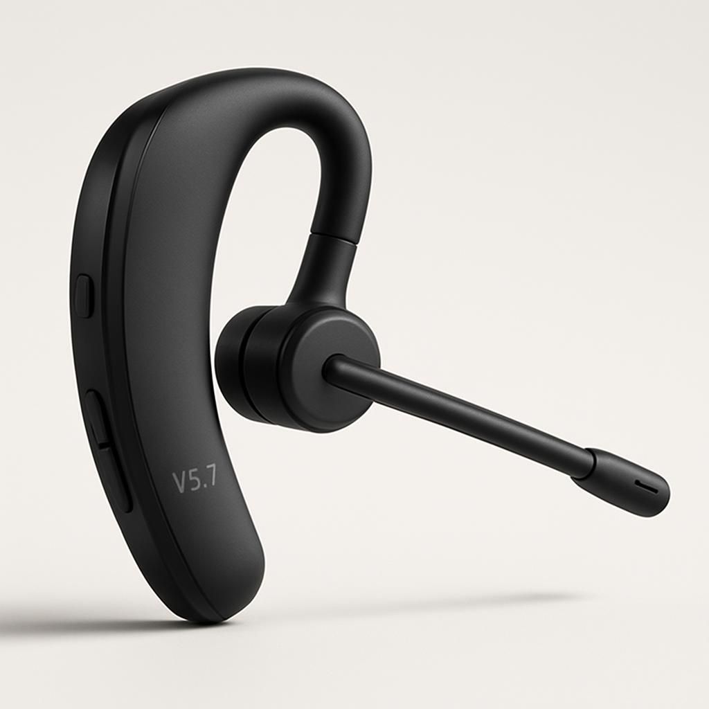 Bluetooth V5.1 Trådlöst Headset Mikrofon