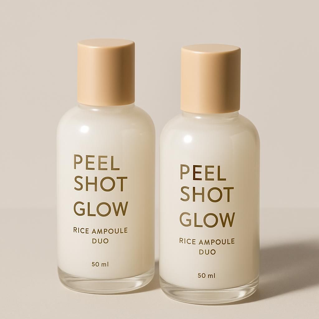 Peel Shot Glow Rice Ampoule Duo