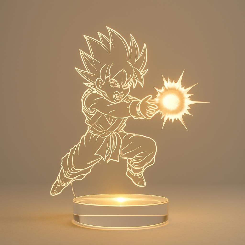 Dragon Ball Z Goku Levitationslampa