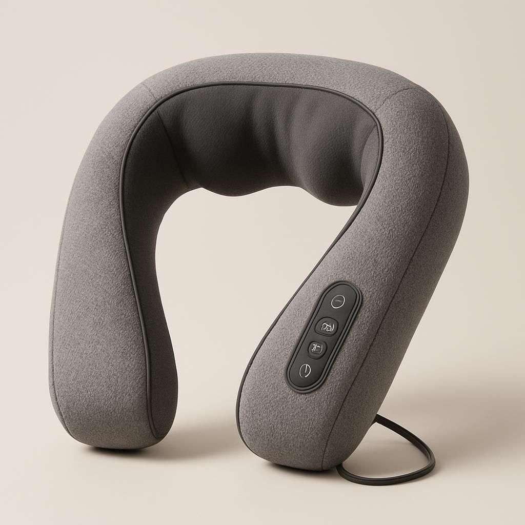 Elektrisk 4D Nackmassage med Värme