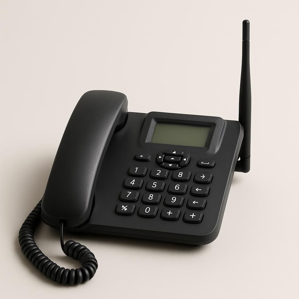 4G Trådlös Fast Telefon med SIM