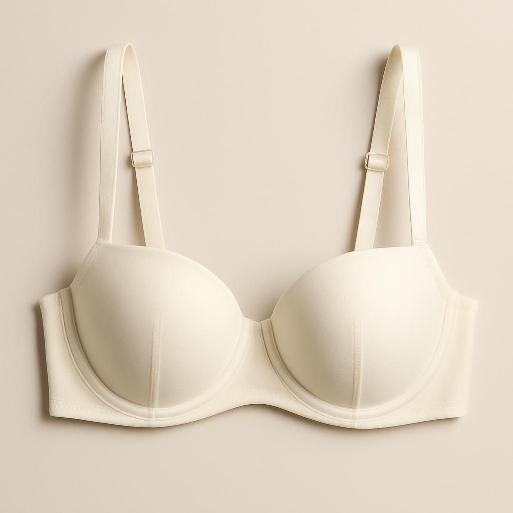 Bella Balconette Bra in Egret by CHANGE