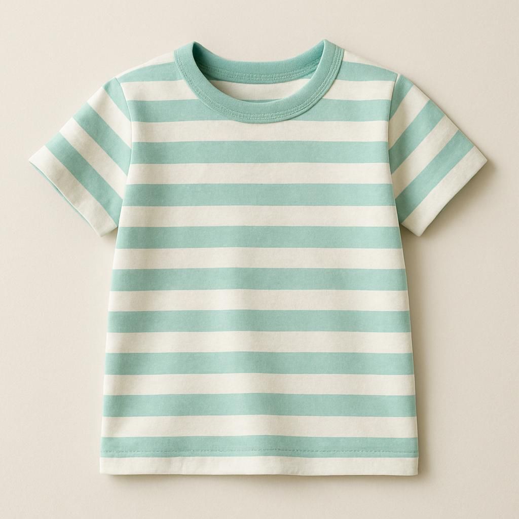 Mamma Mu & Kråkan Mint/Vit T-shirt