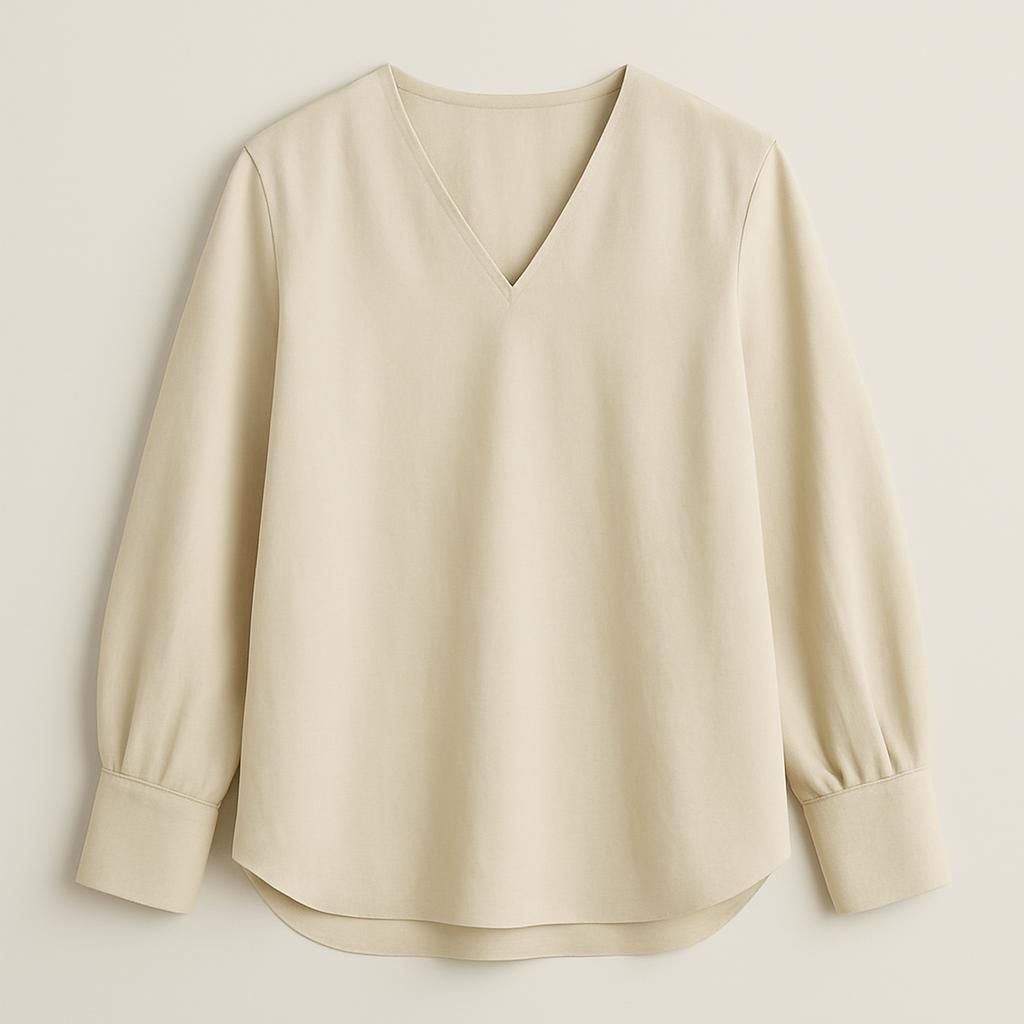 SC-INA 63 Light Sand Blouse by Soyaconcept