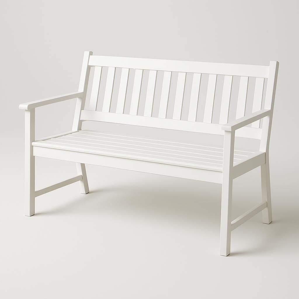 Trädgårdssoffa Basilika i Vit - Utesoffor.