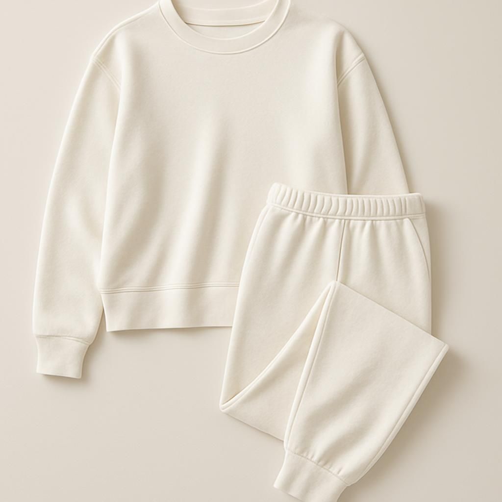 Nathalie Barnset – Topp och Sweatshirt, Vit
