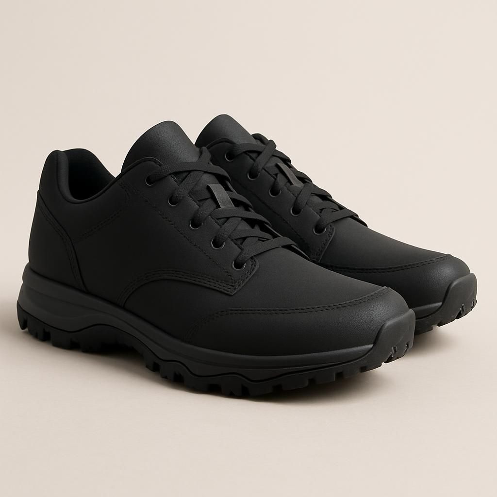 Áhkká Fjällberget Vattentäta Svarta Sneakers