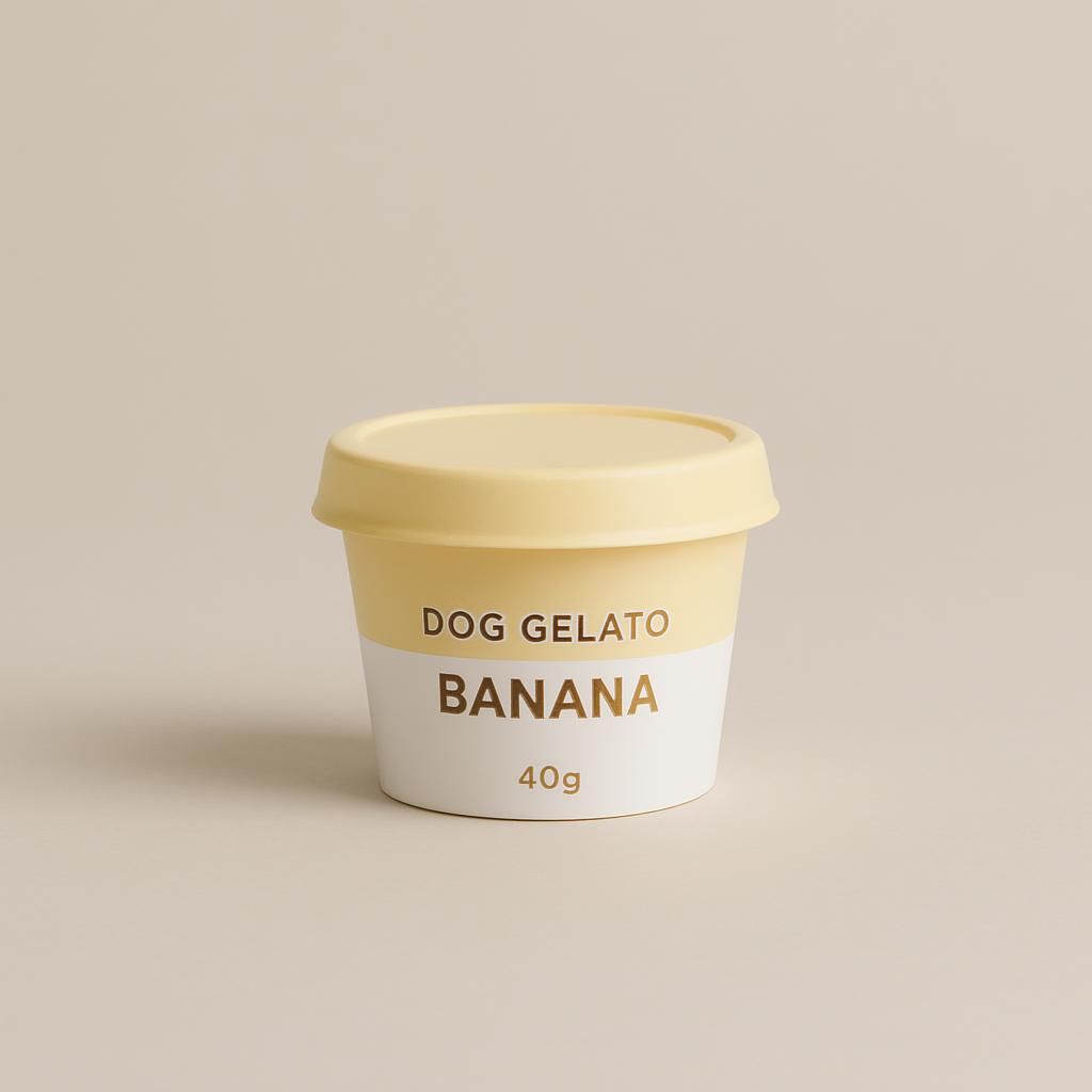 Fidovet Hundglass Gelato Banansmak 40g