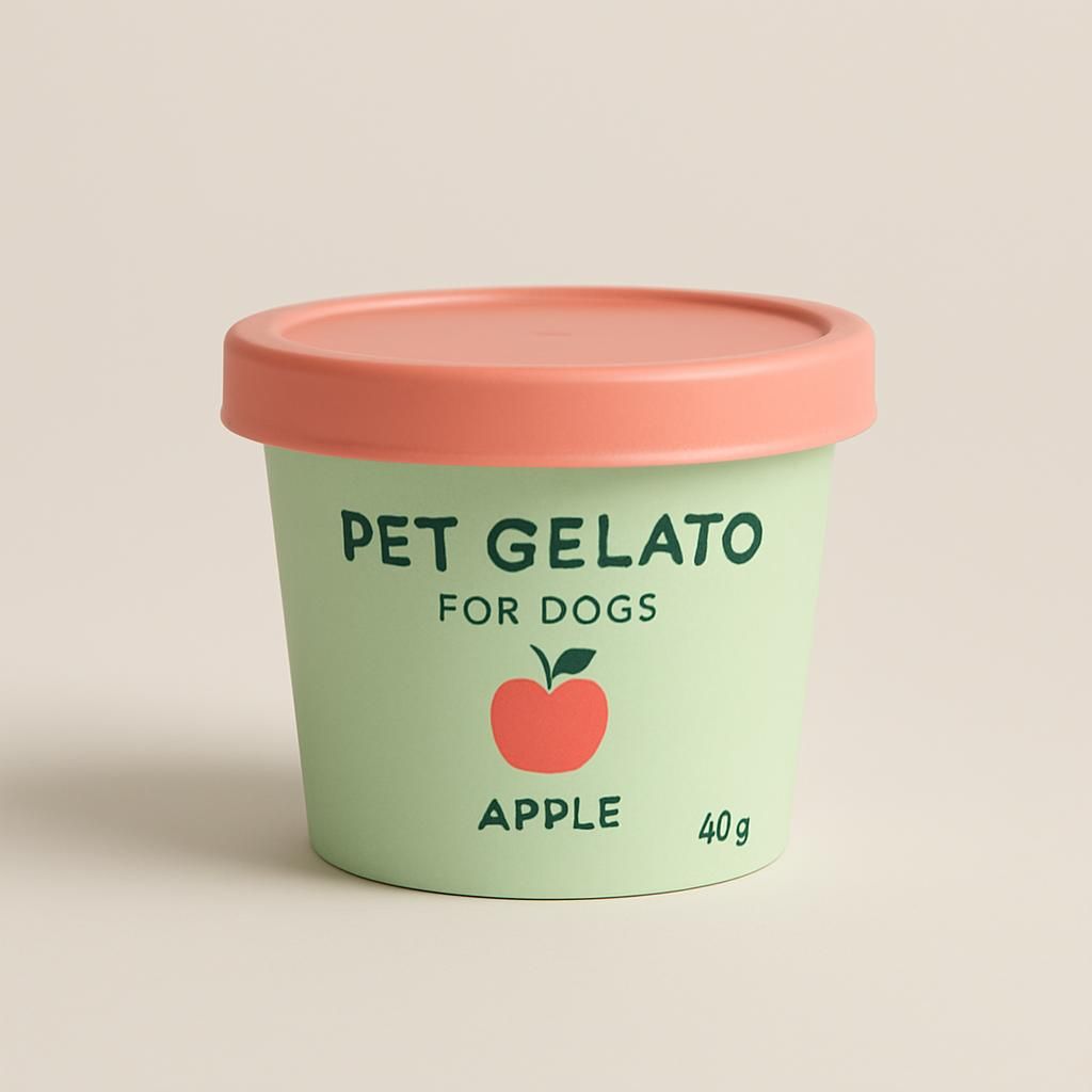 Fidovet Hundglass Gelato Äpplesmak 40g