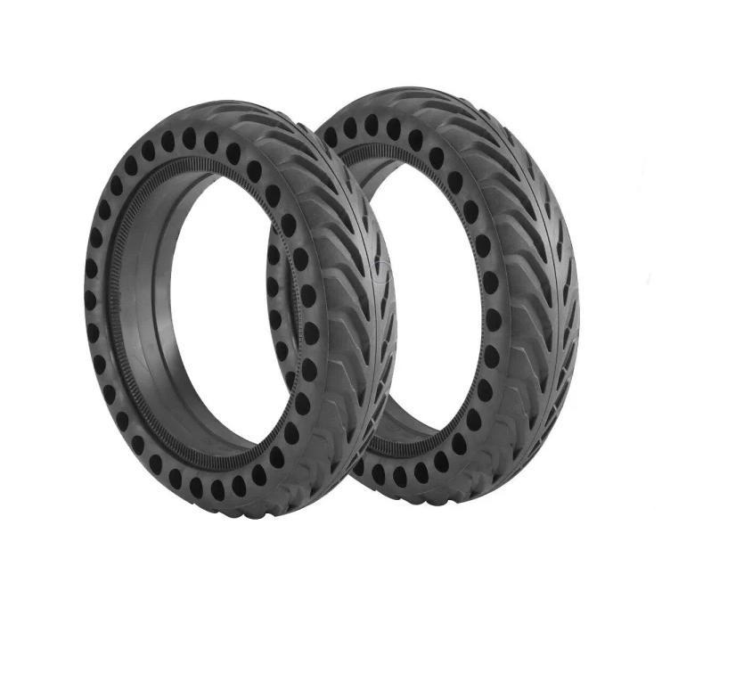 2-pack punkteringsfria gummidäck till Xiaomi M365