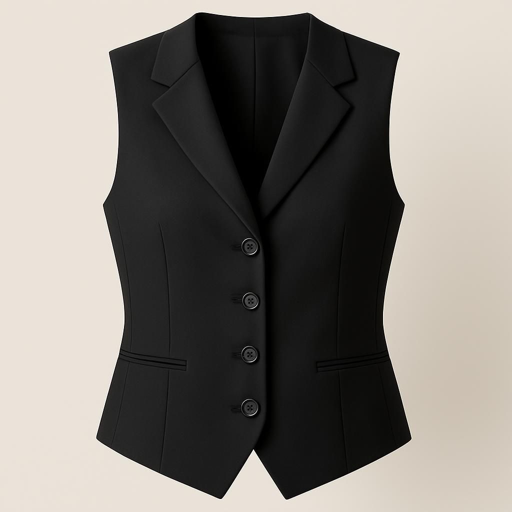 Luxury Button Vest