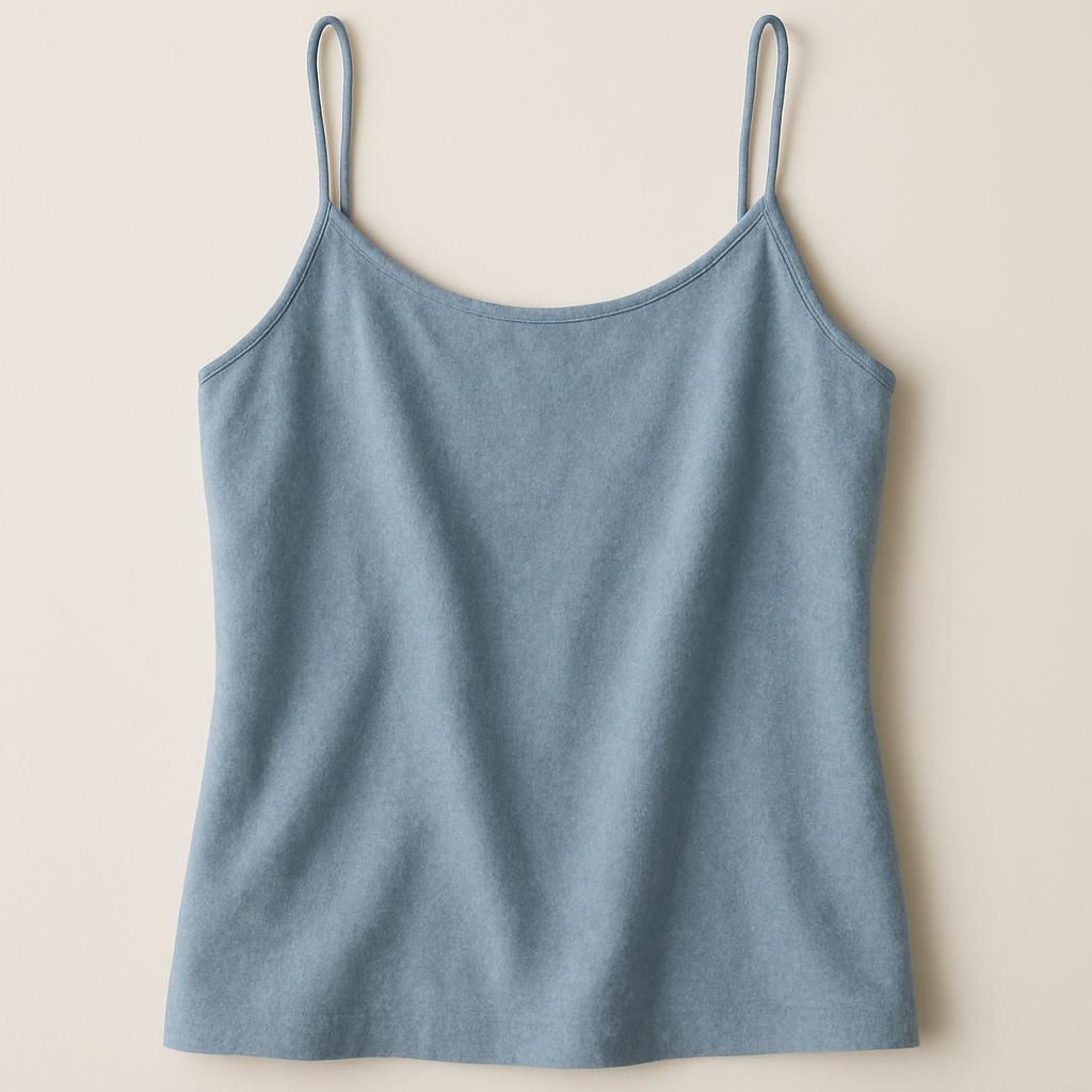 Pieces PCVILDE Cashmere Blue Strap Top
