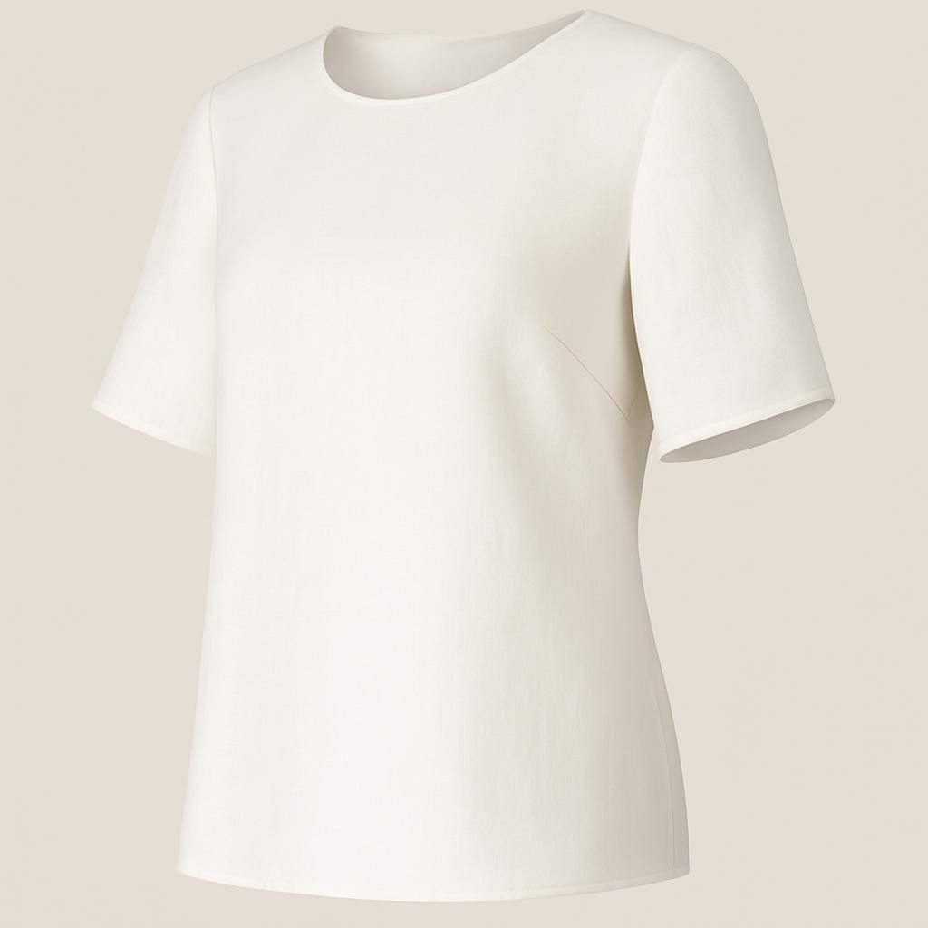 Pieces PCFRONA Cloud Dancer Blouse