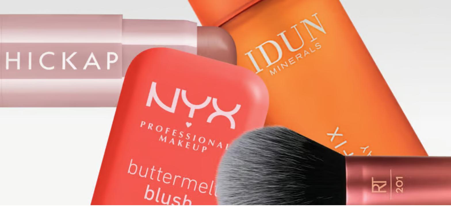 Få 25% rabatt på makeup hos KICKS