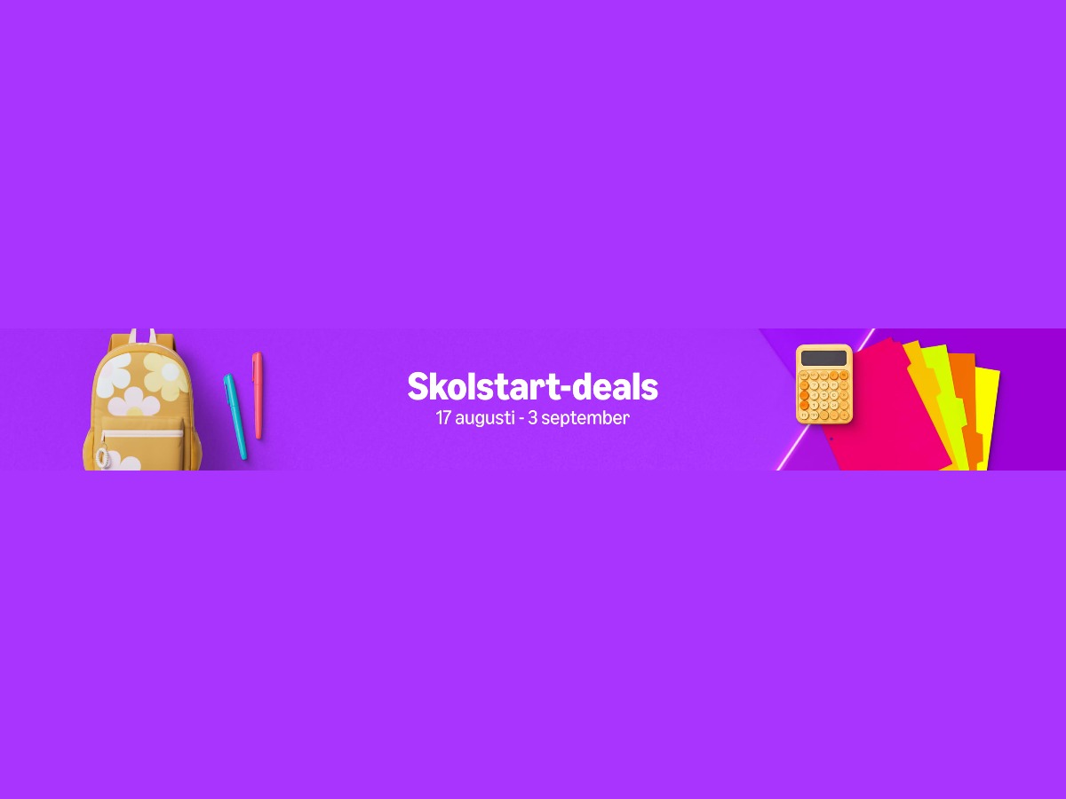 Fynda inför skolstarten hos Amazon till 3 september