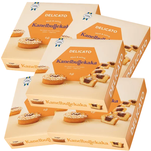 Kampanj på Delicato-bollar, biskvier och fika