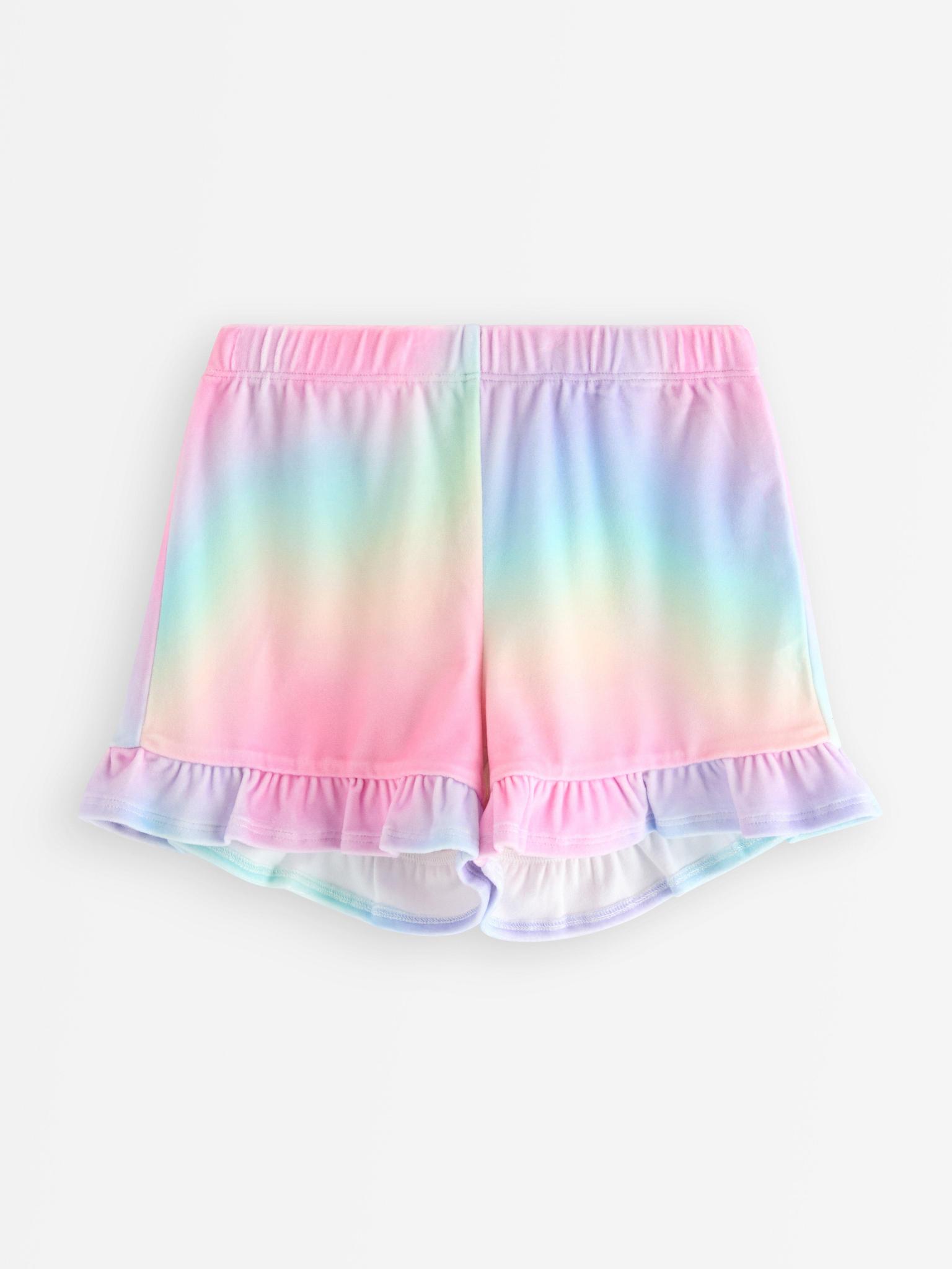 Myke velourshorts til komfortabel hverdagsbruk