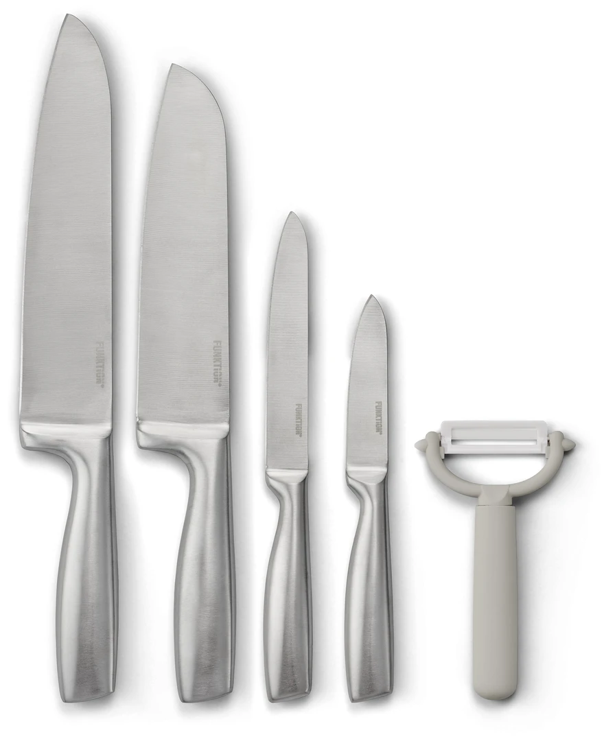 Funktion knivset, 5 delar för köket