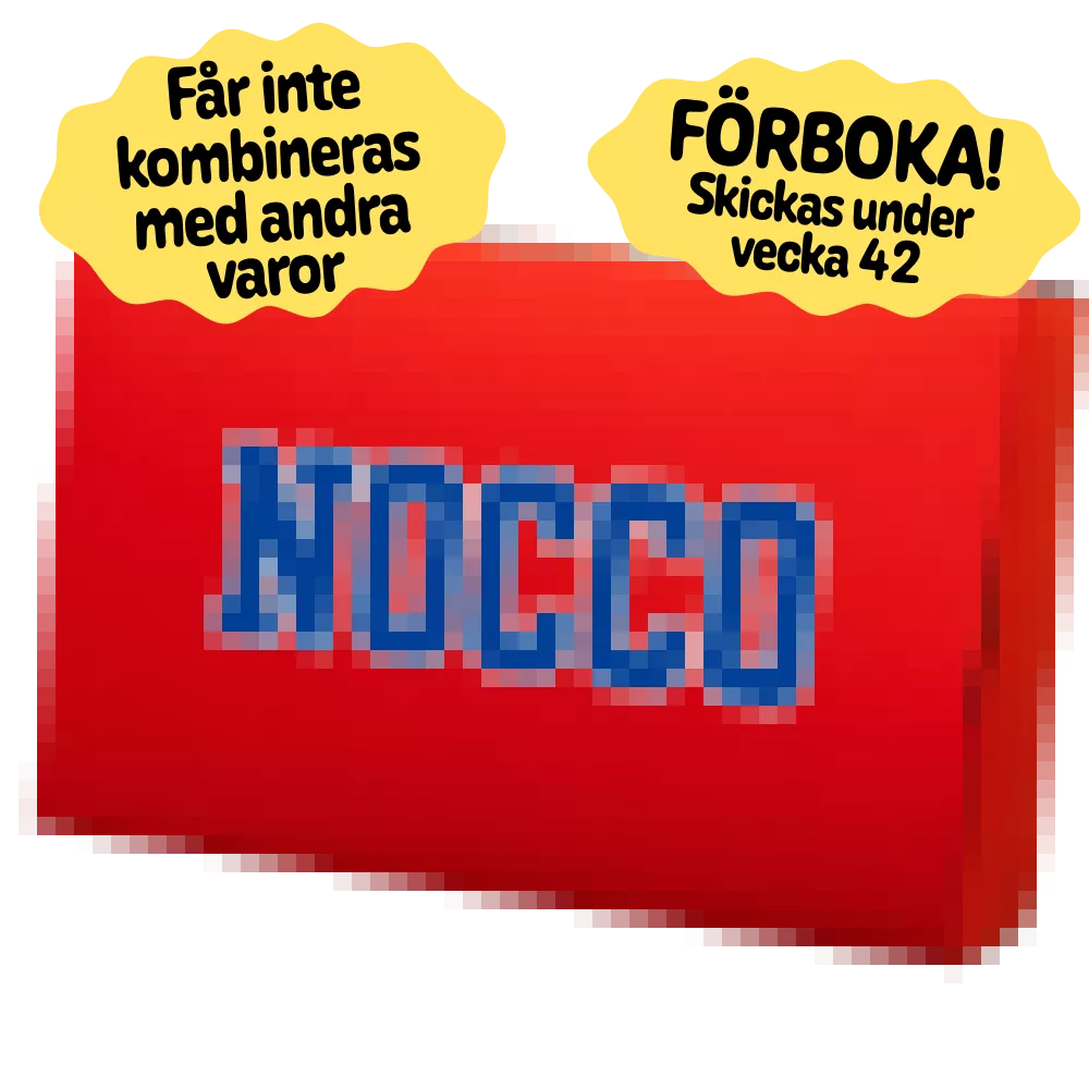 Förboka NOCCO Julkalender 2026 med 24 luckor hos Klippkungen