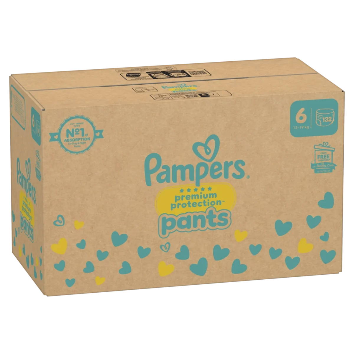 20 % rabatt på Pampers byxblöjor 132-pack vid köp av 2 hos Apotek Hjärtat
