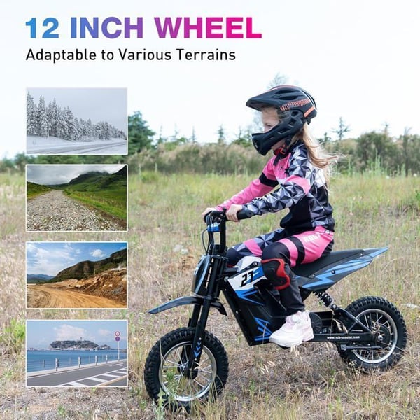 🏍️ RCB R9X elektrisk motorcykel för barn