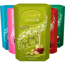 Skicka en Lindt Lindor-gåva via Mobila Presentkort för 90 kr