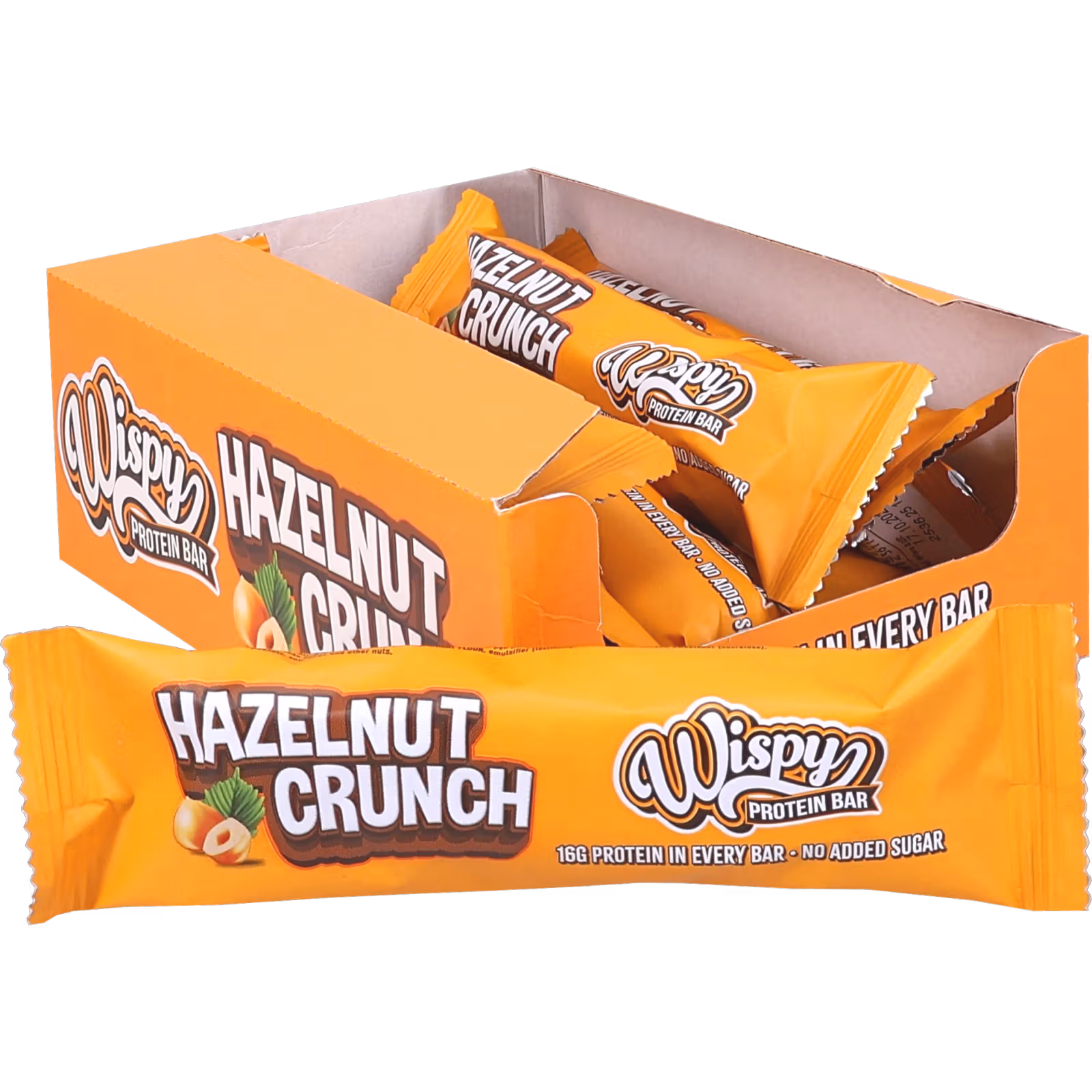 Wispy Proteinbar Hazelnut Crunch 10-pack för 69 kr hos Matsmart