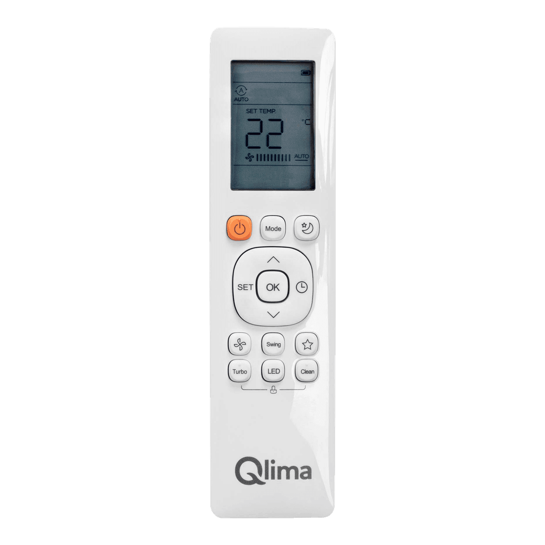 Qlima S-JA 3523 luftvärmepump för 80–100 m³ 4,38 kW