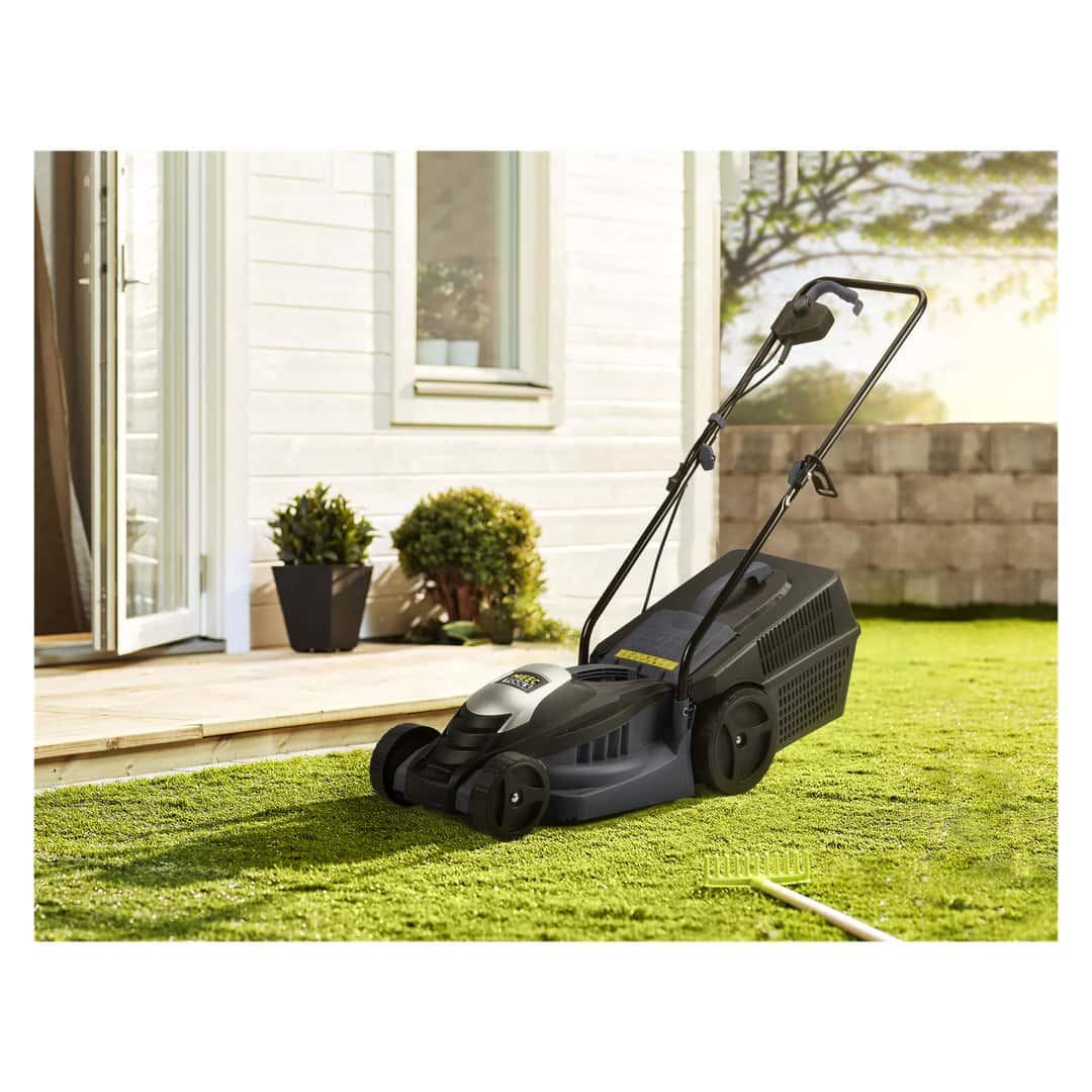 Meec Tools elektrisk gräsklippare