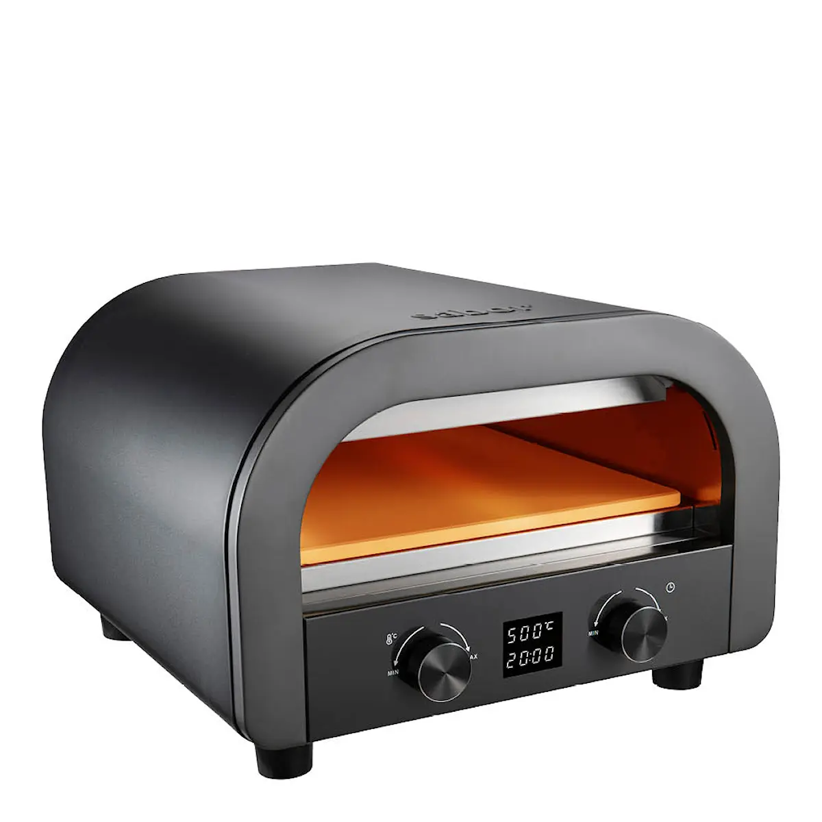 Sabor Ultimate Elektrisk Pizzaugn i Svart